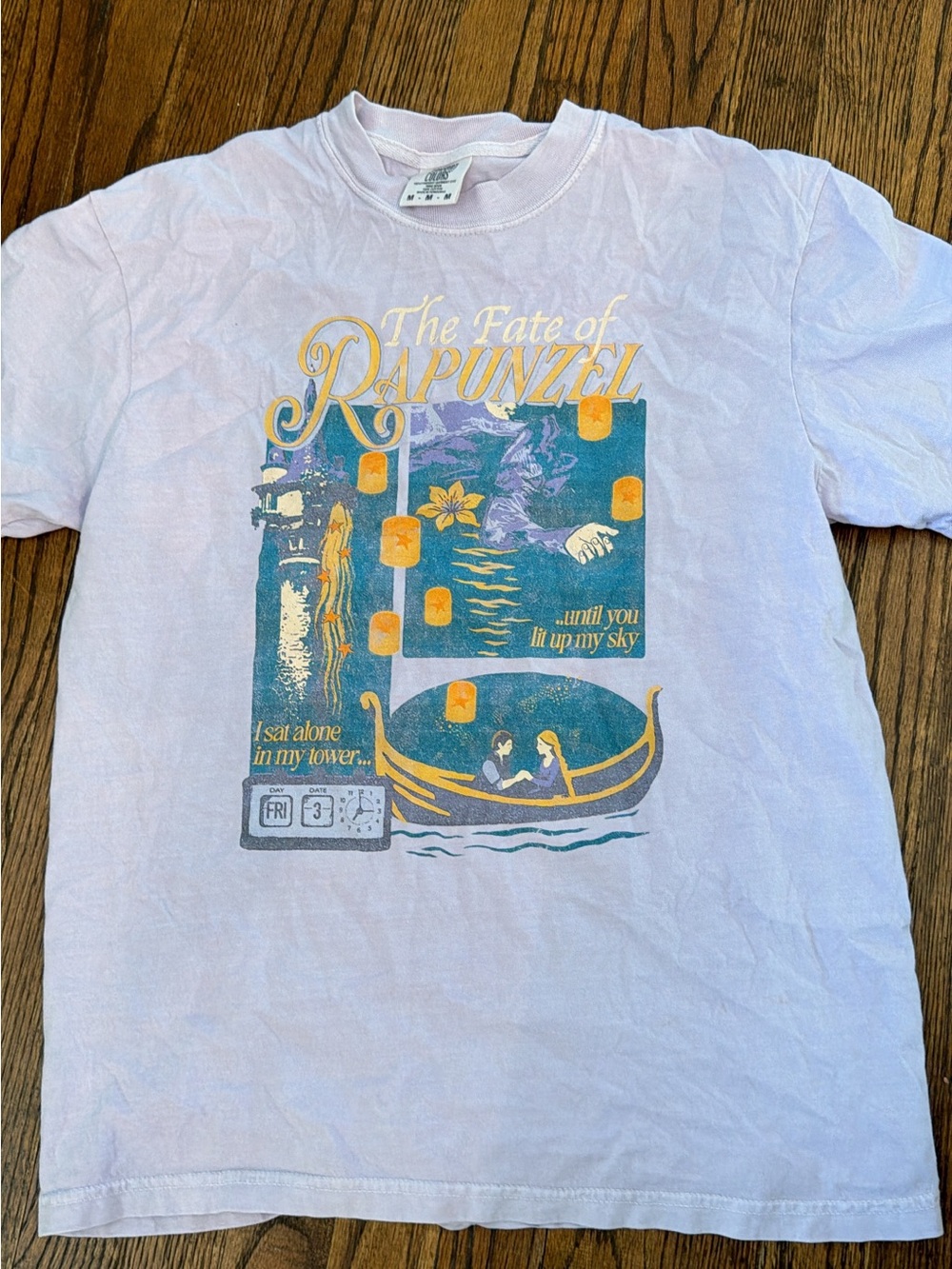 Comfort Colors Disney Taylor swift rapunzel tee